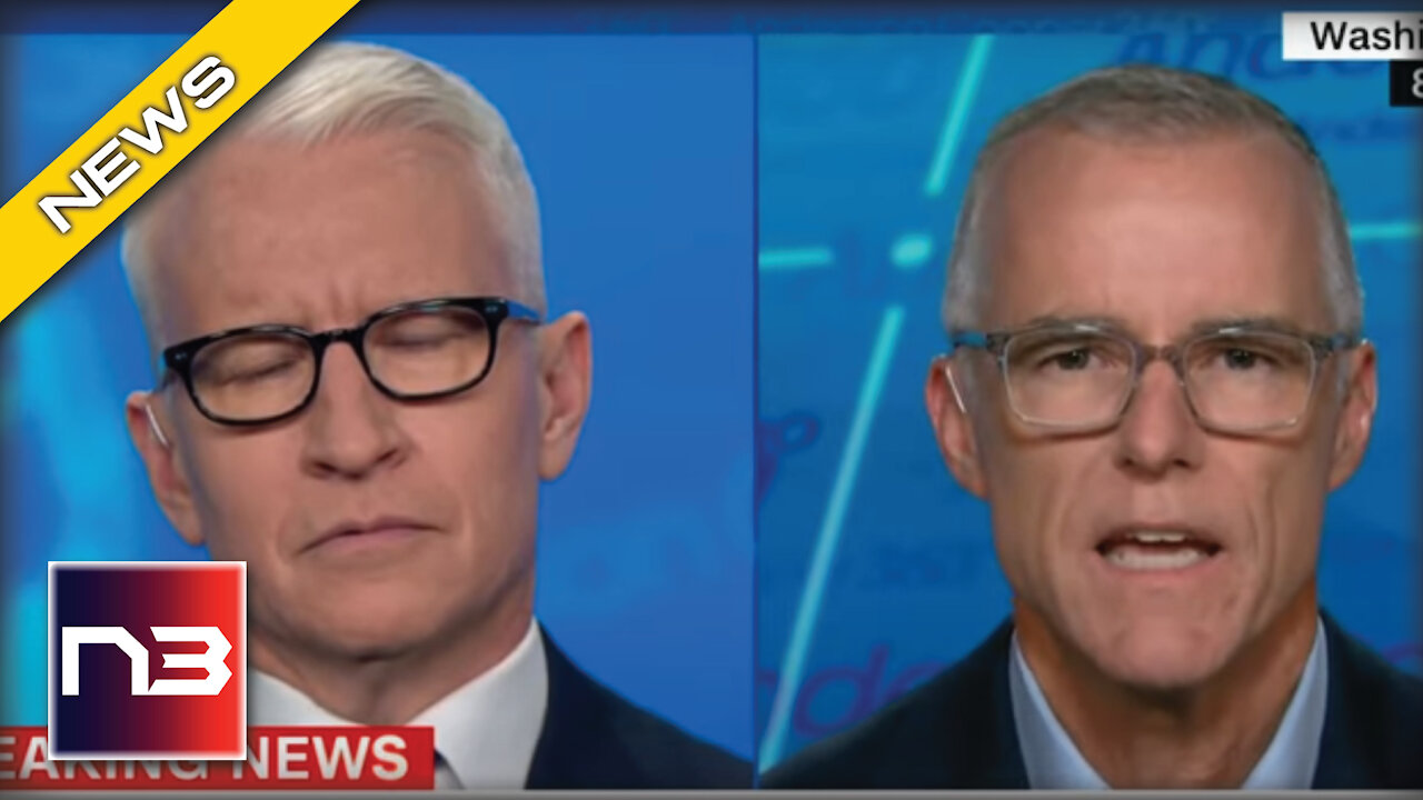 Disgraced FBI Agent McCabe Shocks Establishment By Winning This Back