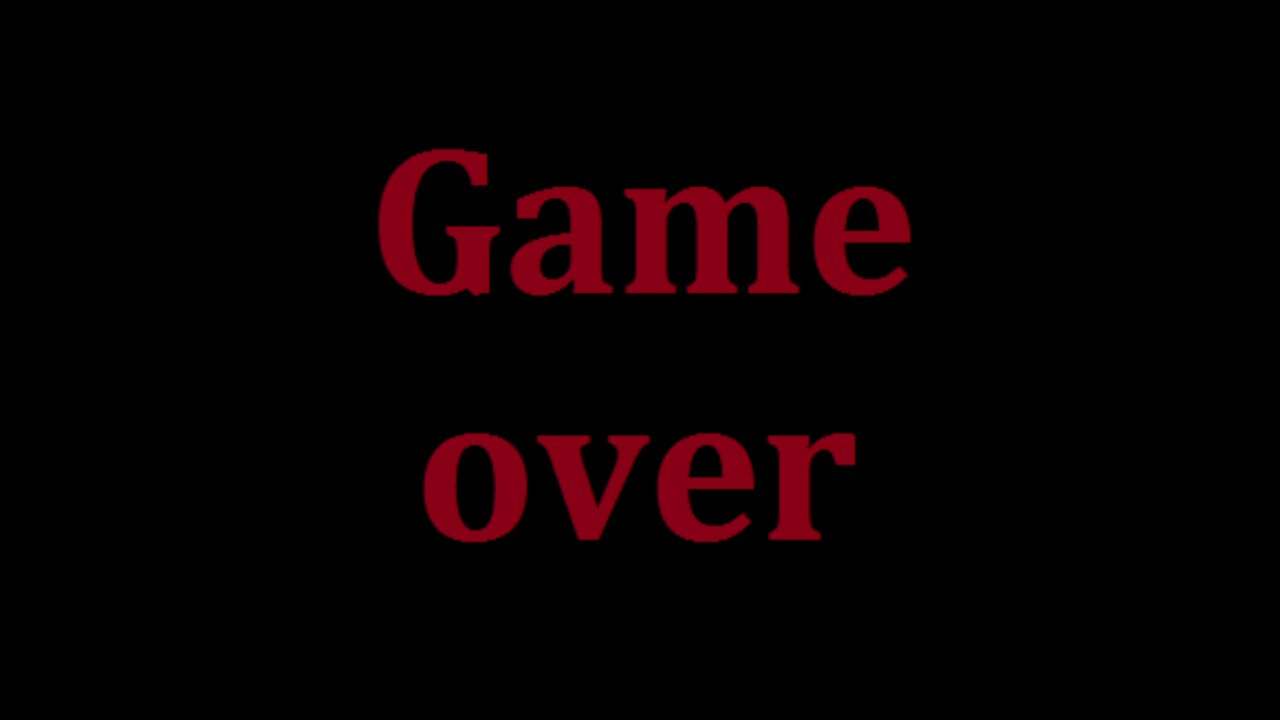 17 mai Game over