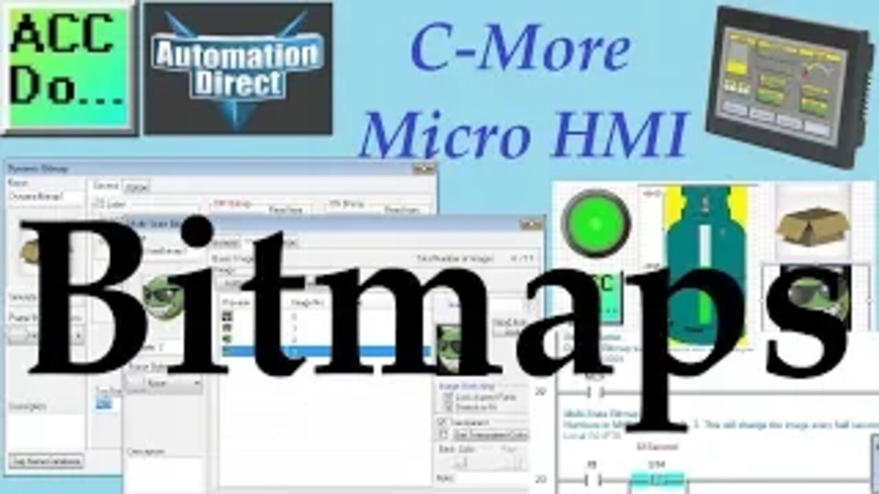 C-More Micro HMI Object Bitmap Image