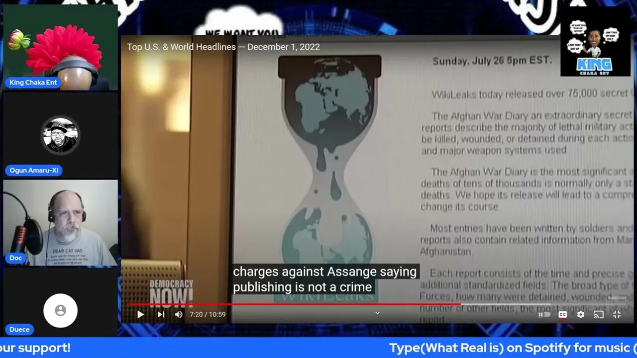 Publishing is a Crime ask Assange