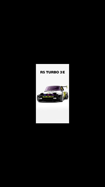 Renault R5 TURBO 3 E