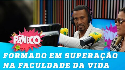 Sou formado em superação pela faculdade da vida, diz Rick Chesther