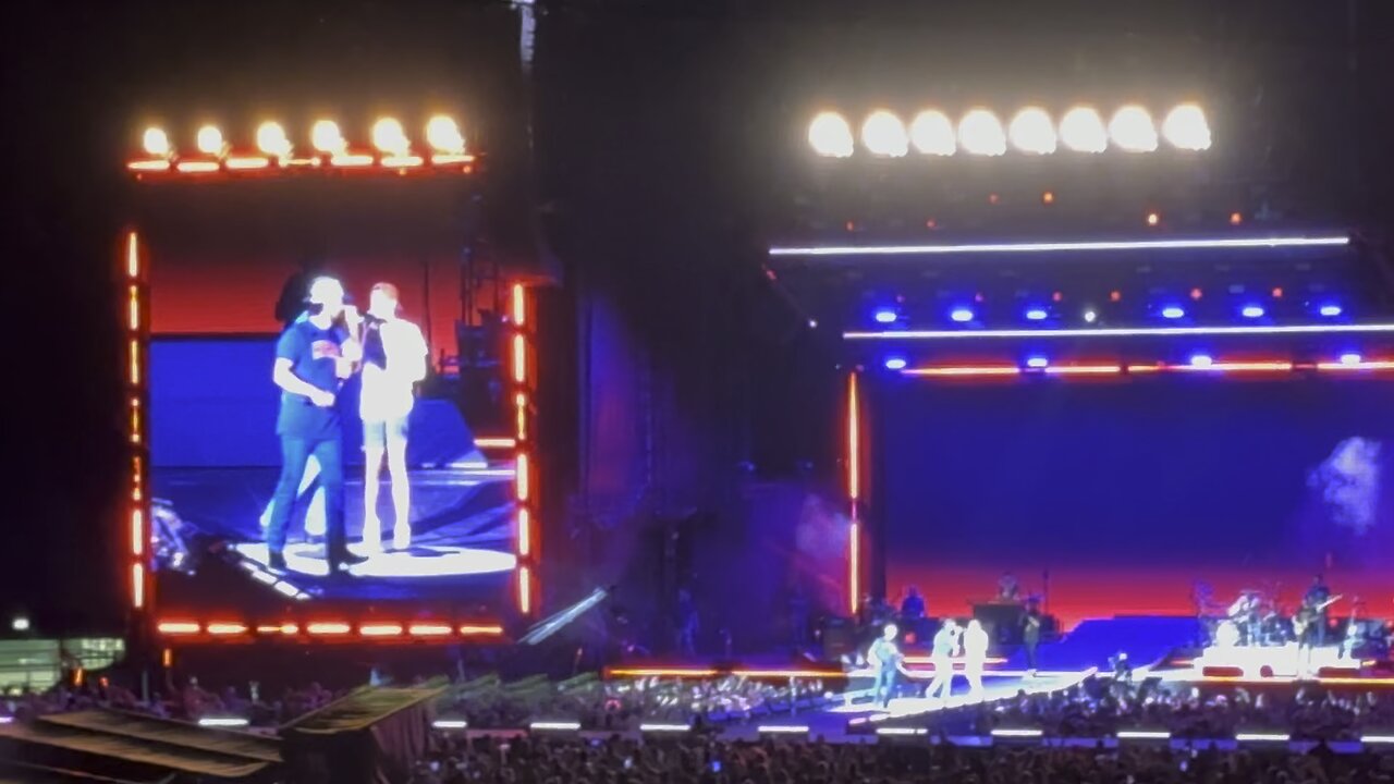 "This Is How We Roll" Luke Bryan with Bailey Zimmerman and Chayce Beckham, August 25, 2024, Chicago, Illinois