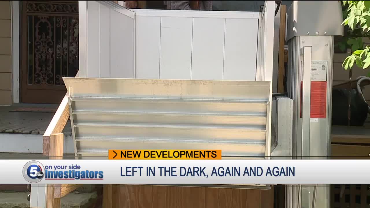 Cleveland Public Power customers sick of being stuck in the dark