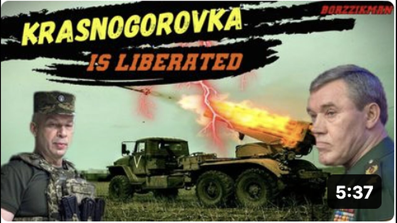 FINALLY! Russia Captured The City of KRASNOGOROVKA┃Canadian Commando Was Destroyed in DONETSK