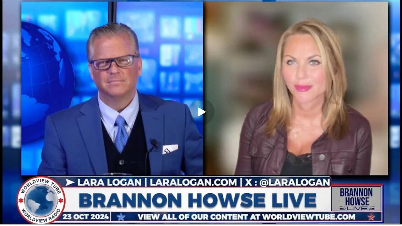 Lara Logan | Brannon Howse Live | Lara Logan On Deep State's Plans