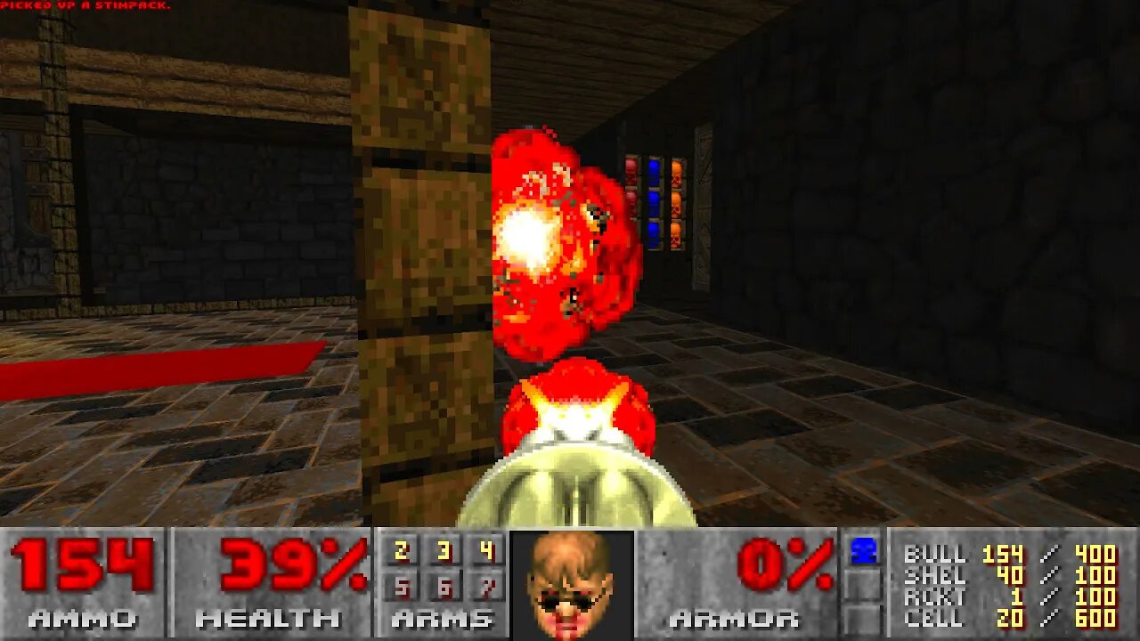 Doom 2 Trick and Tear [v5] Level 8 Fearless Max in 7:32 (Commentary)