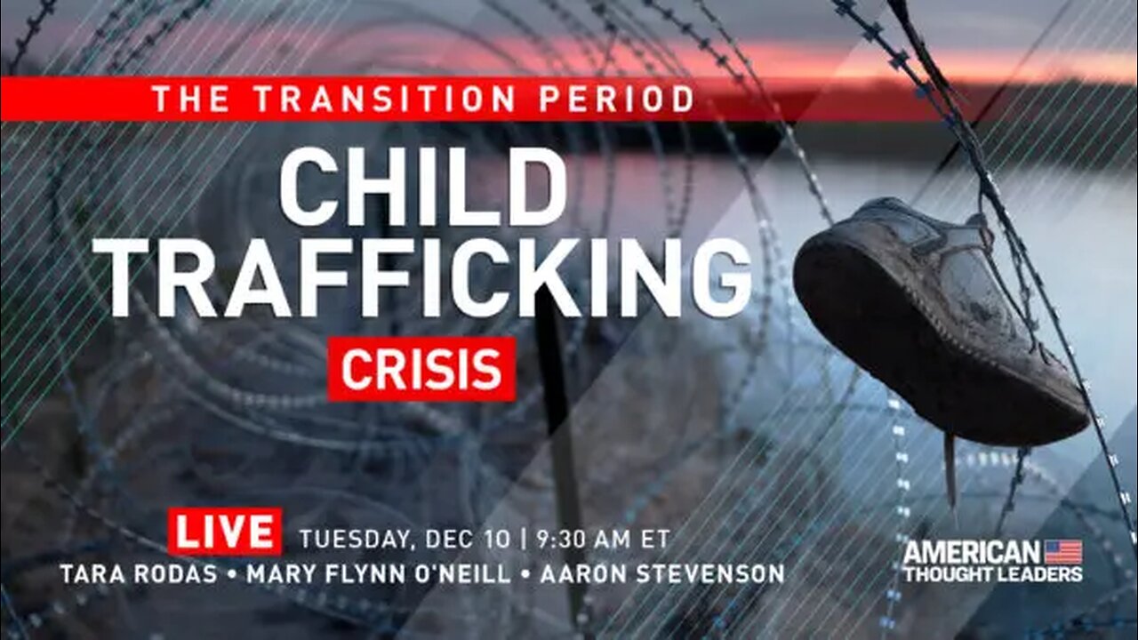 Whistleblowers Reveal the Reality of Child Trafficking *ERROR IN THIS COPY - Another copy has been uploaded