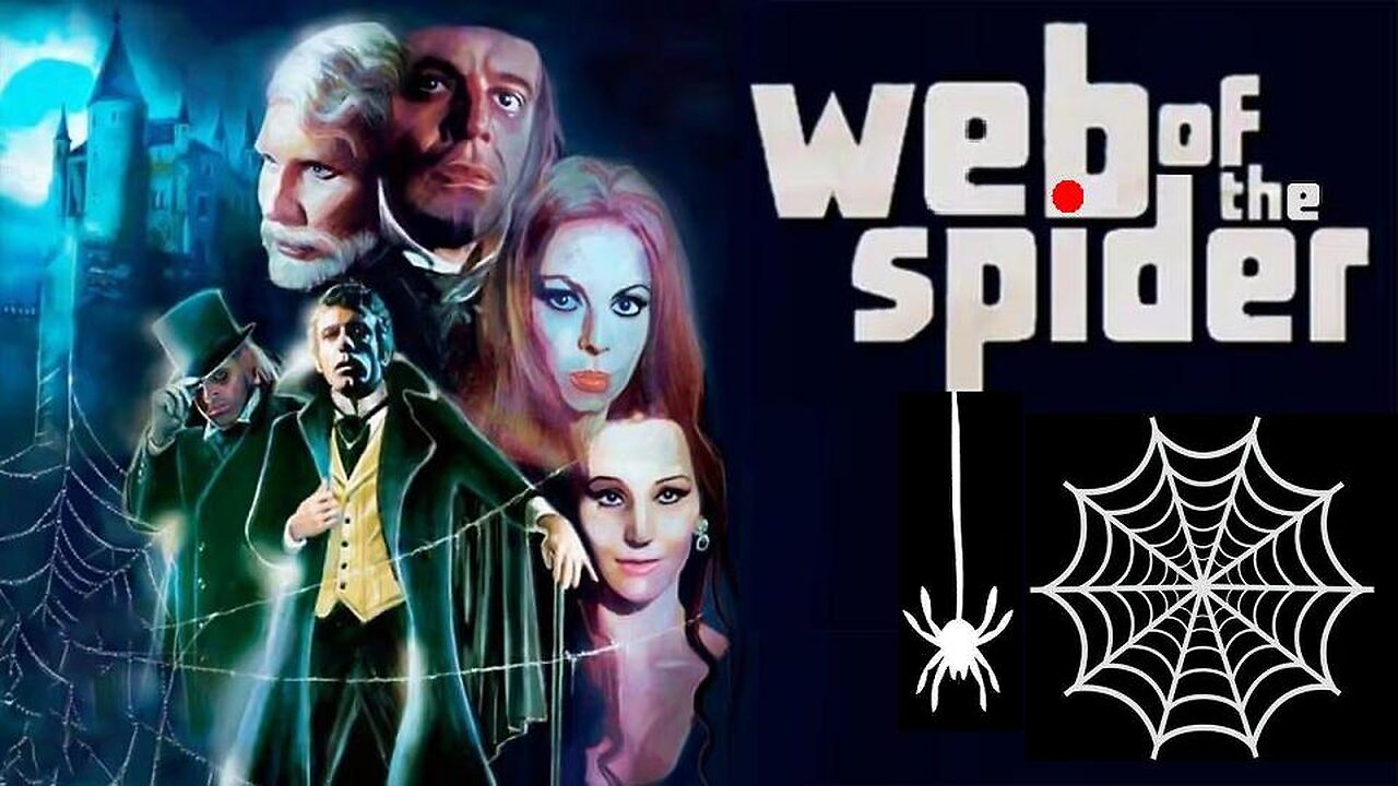 WEB OF THE SPIDER 1971 Klaus Kinski Portrays Poe in this Gothic Horror Classic FULL MOVIE HD & W/S