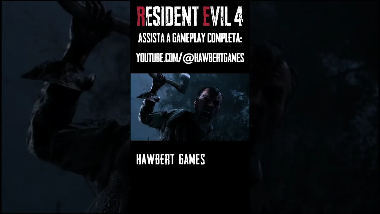 Resident Evil 4 Remake - Assista a Gameplay Aqui no Canal #hawbertgames #residentevil4 #capcom