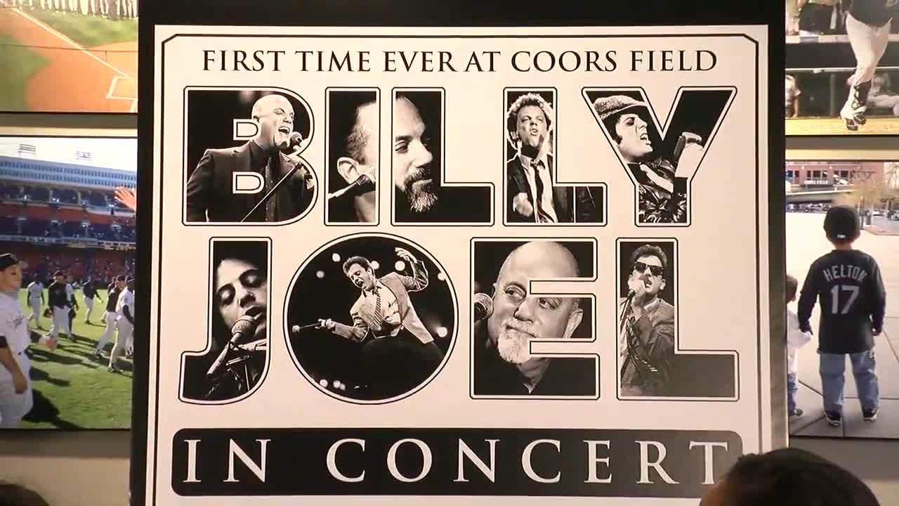 Billy Joel will perform at Coors Field in 2019