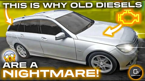 Cheap Mercedes C220 CDI - This is exactly why you should NOT buy old Diesels!