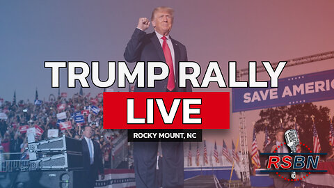 LIVE REPLAY: President Trump Holds a Rally in Rocky Mount, NC - 10/30/24