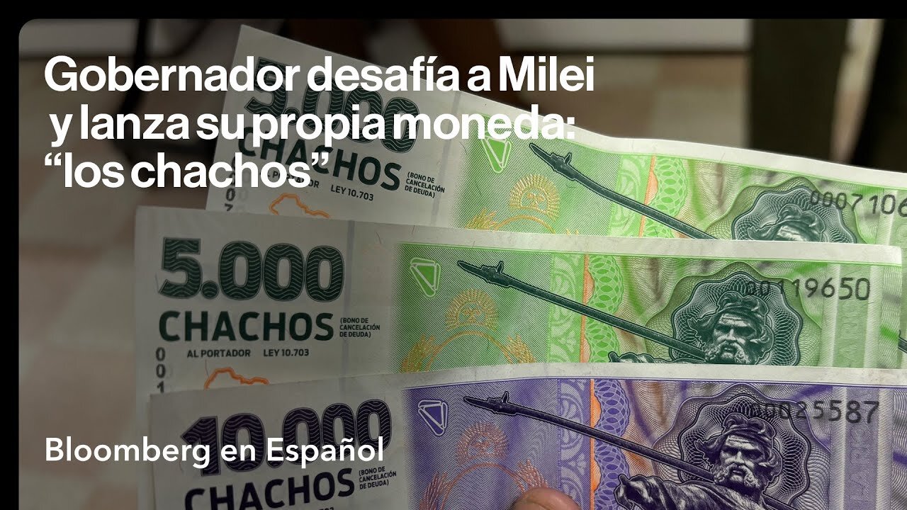 Gobernador desafía a Milei y lanza su propia moneda: "los chachos"