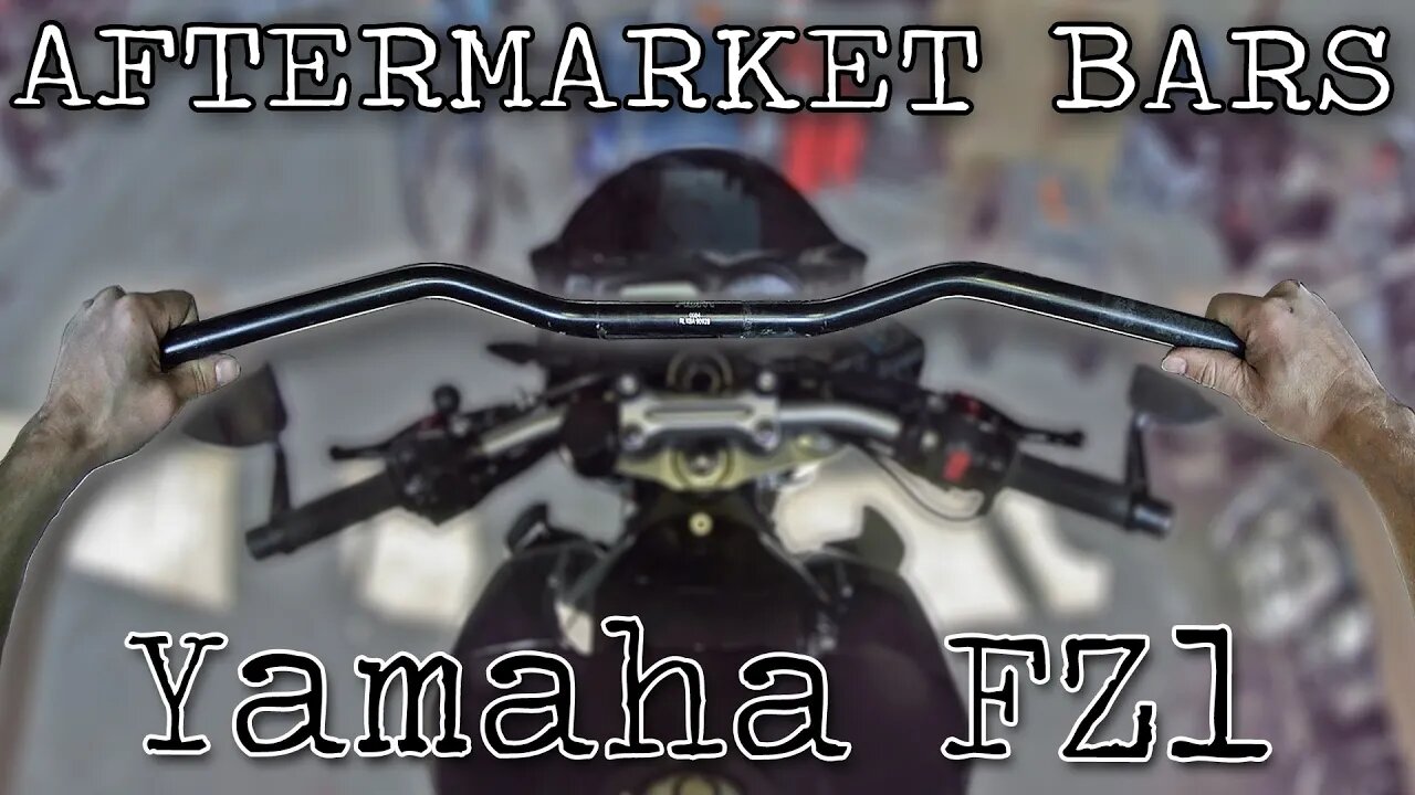 Changing Handlebars, Yamaha FZ1