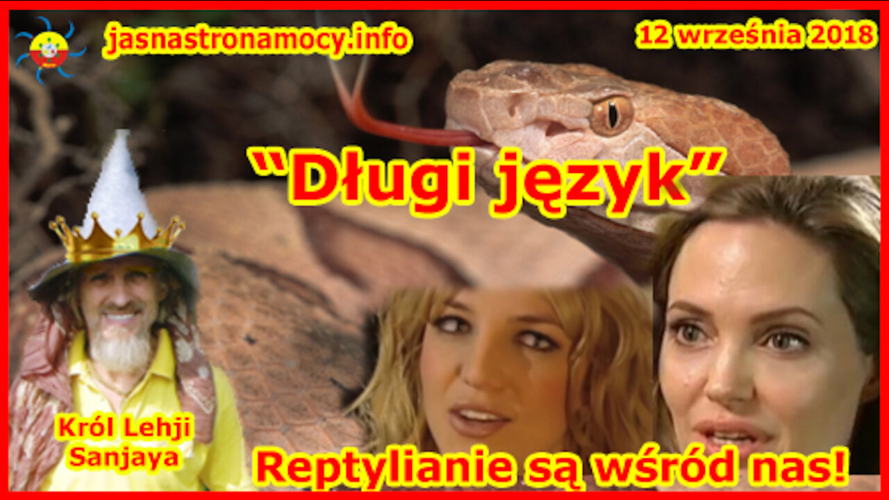 Długi język - Reptylianie są wśród nas!