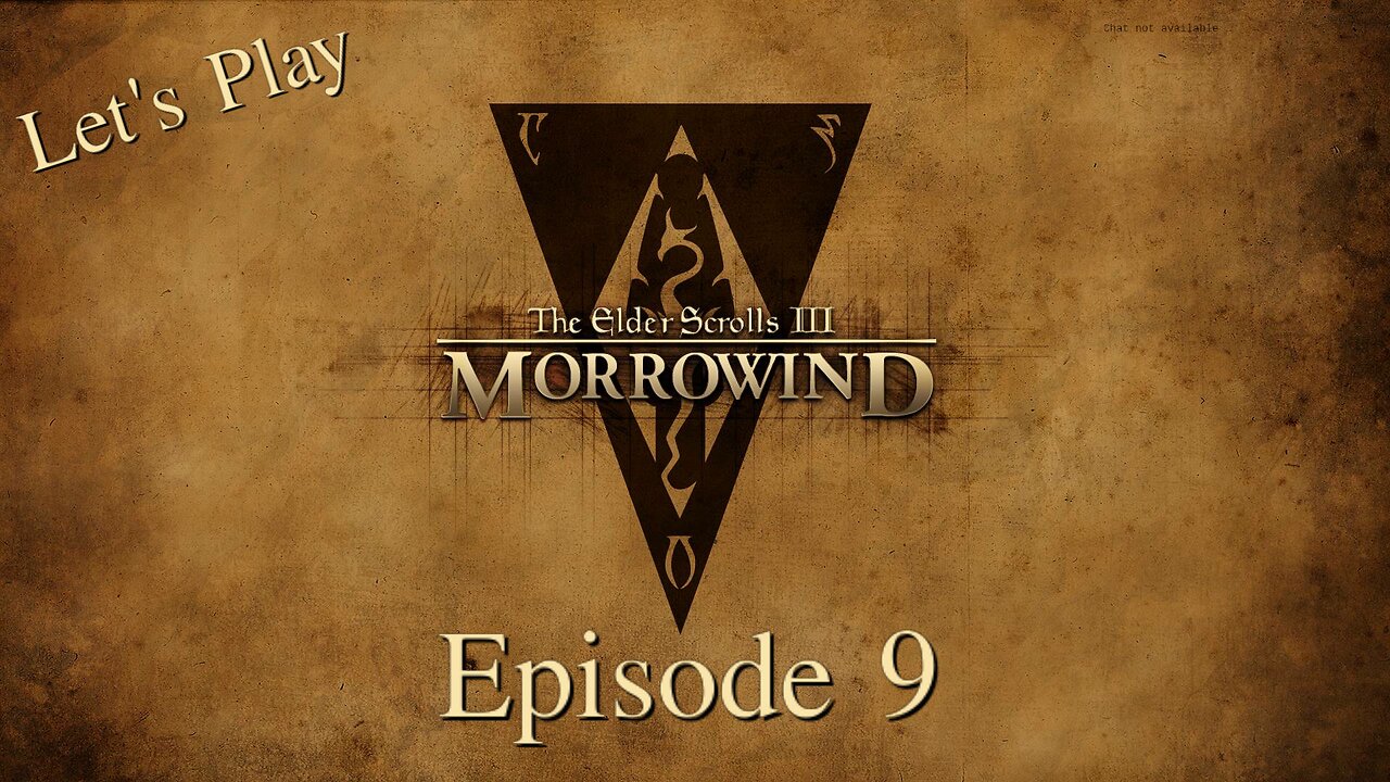 Let's Play TES III Morrowind Episode 9