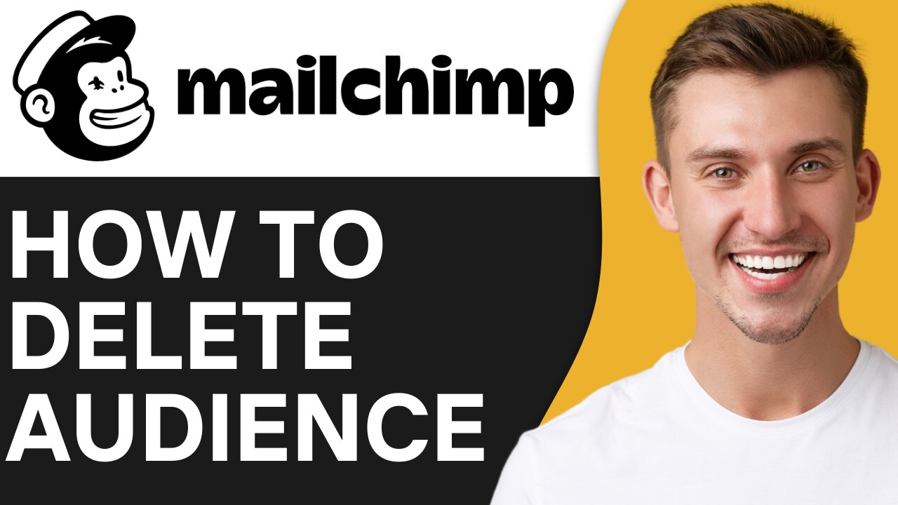 HOW TO DELETE MAILCHIMP AUDIENCE