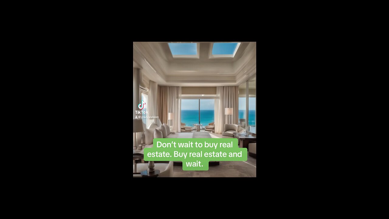 Don’t wait to buy real estate. Buy real estate and wait. #ryanserhant #warrenbuffett #airbnbfinds