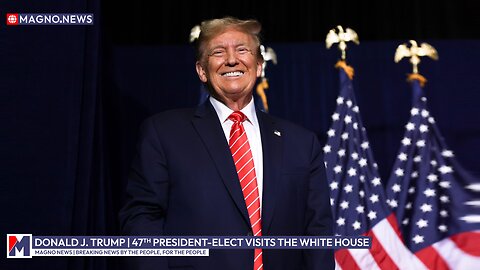 🇺🇸 Donald Trump at The White House | 47th President-Elect visits his future home in Washington, DC