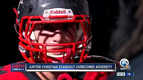 Jupiter Christian standout overcomes adversity