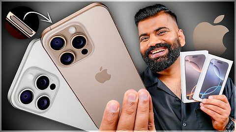 Apple iPhone 16 Pro Max Unboxing & First Look - The Best Pro Smartphone🔥🔥🔥