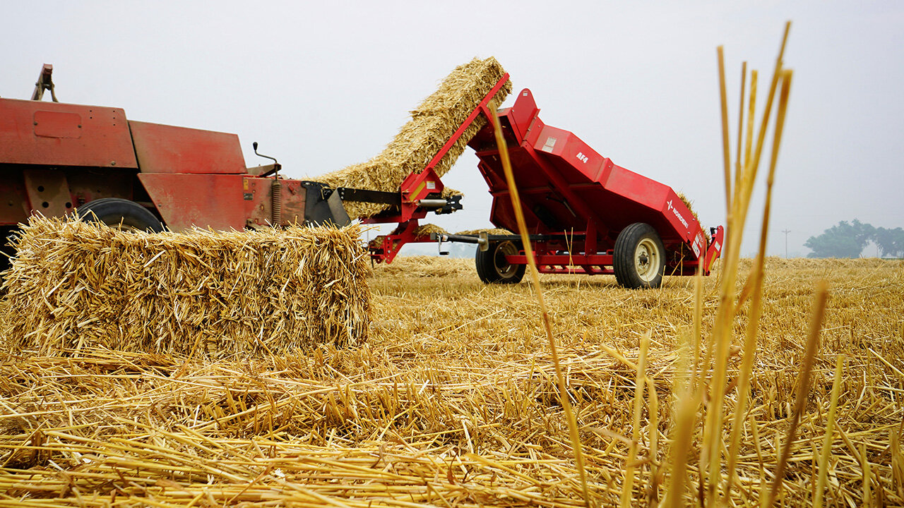 Our Smallest Bale System with Jansen Farms