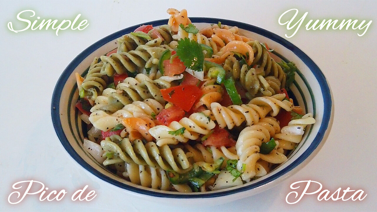 Simple and Yummmy: Pico De Pasta