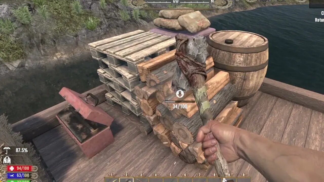 Wild West mod for 7 days to die. Ep 1