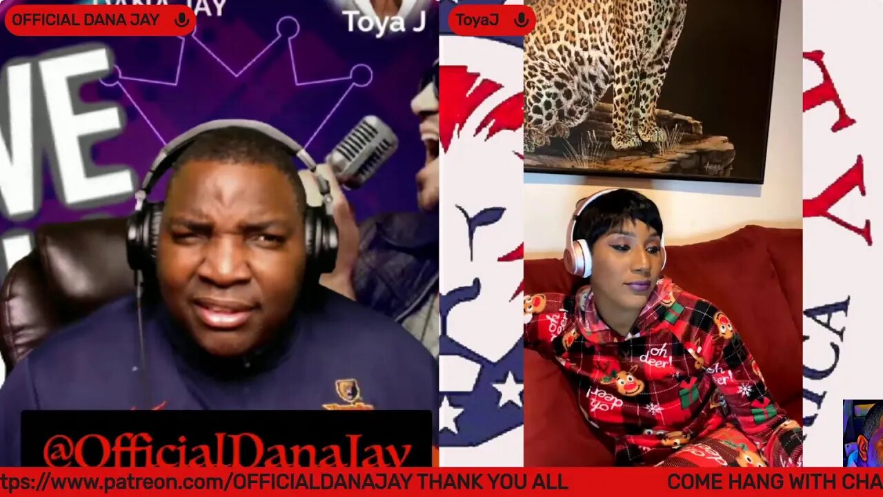 DA DANA JAY & TOYA J SHOW.... TOPICS: HOW WELL YOU KNOW ME / SEX IN THE WORKPLACE.. JUMP INNN