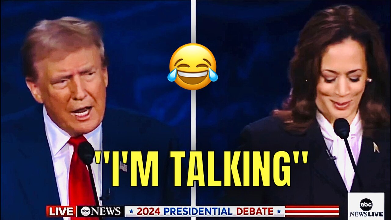 Trump tells Kamala: “WAIT A MINUTE, I’M TALKING NOW… SOUND FAMILIAR?”