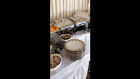 Buffet setup