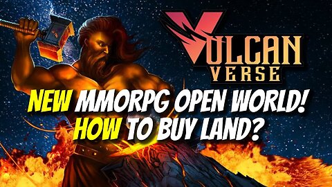 VULCAN VERSE - NEW MMORPG GAME! HOW TO BUY LAND! LAND GAMEPLAY! VECHAIN BLOCKCHAIN GAME