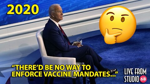 Flashback!! What Did Biden Say About Vax Mandates Before Becoming President??