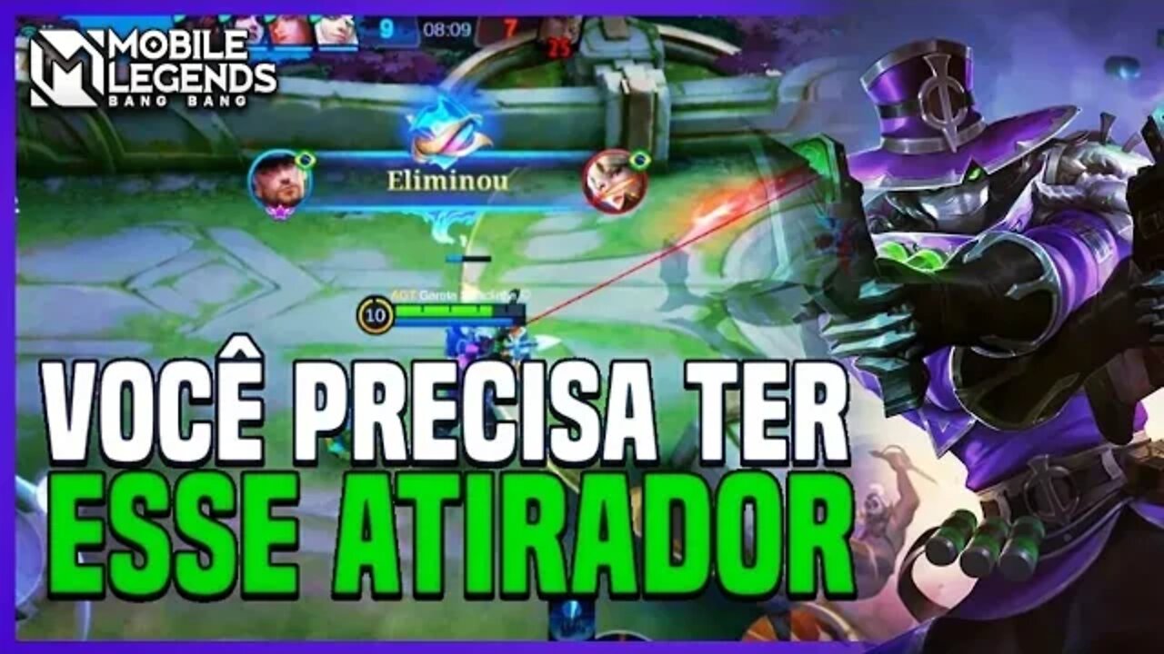 Você PRECISA usar esse HERÓI na GOLD LANE | MUITO FORTE!! | MLBB