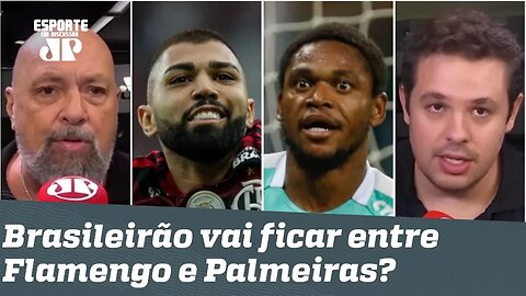 "Flamengo é FAVORITO? É! Mas esse Palmeiras vai LUTAR até o fim!" Veja DEBATE!