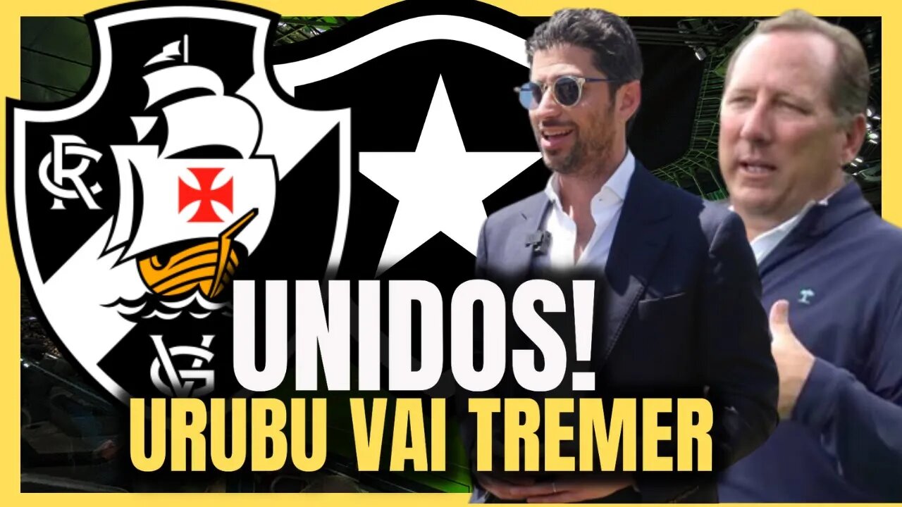 INCRÍVEL! UNIÃO EM PRETO E BRANCO! URUBU E FEERJ ESTÃO TREMENDO! NOTÍCIAS DO VASCO