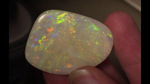 Large polished Australian Opal Gem