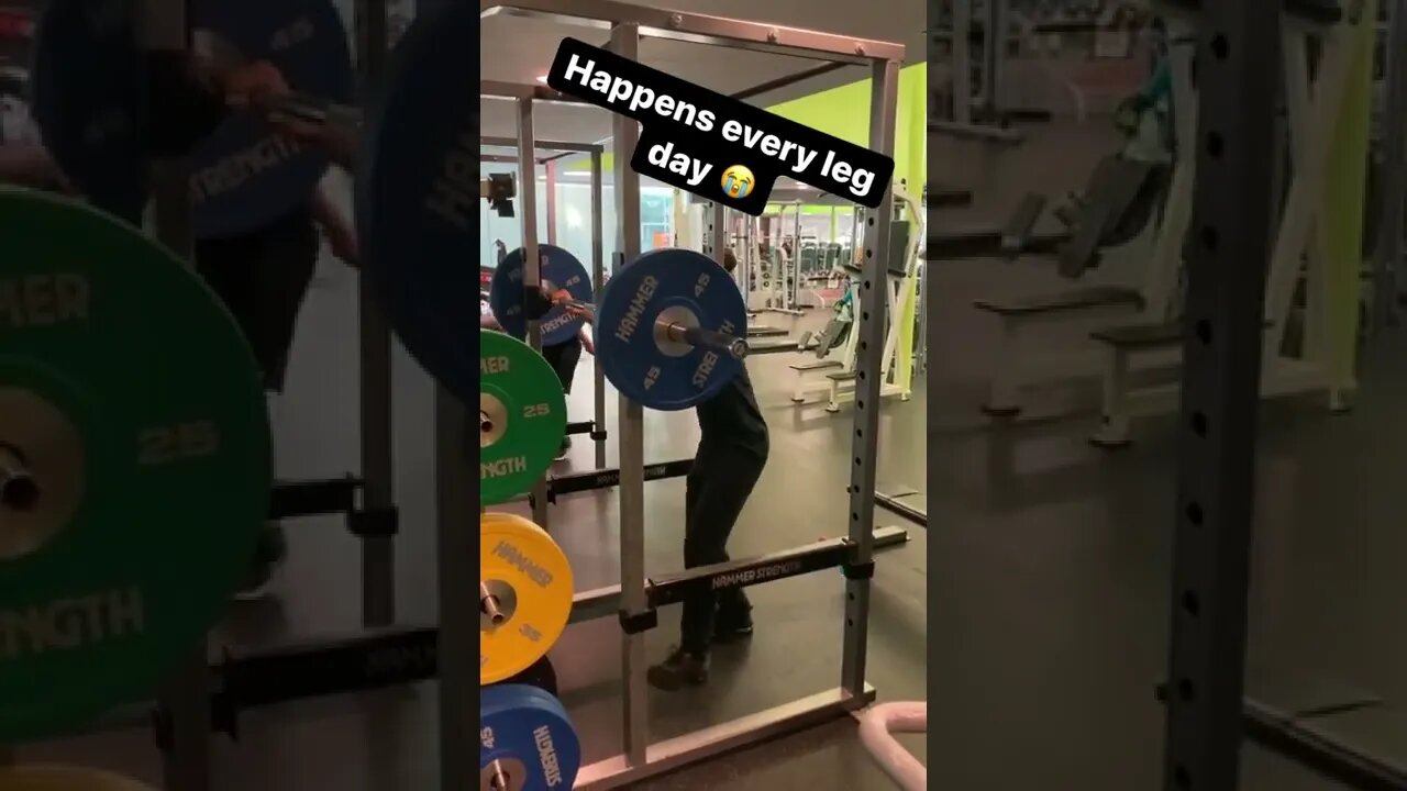 A typical leg day… 😂 #shorts #gym #funny #relatable