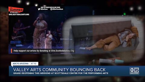 Valley arts community bouncing back