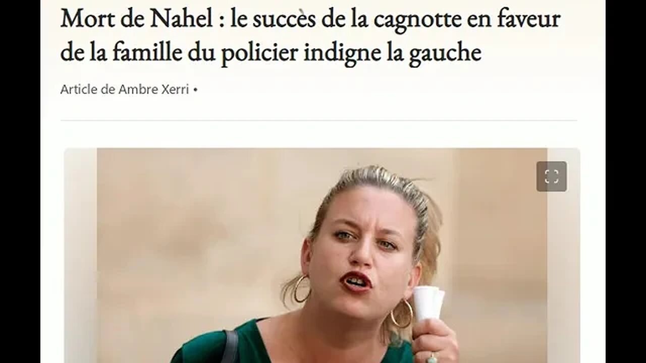 Mort de Nahel : le succès de la cagnotte en faveur de la famille du policier indigne la gauche