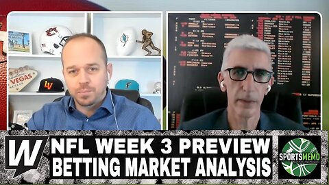 The Opening Line Report | NFL Week 3 Betting Market Analysis | September 19