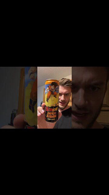 Dragon Ball Z FLYING NIMBUS energy drink Review