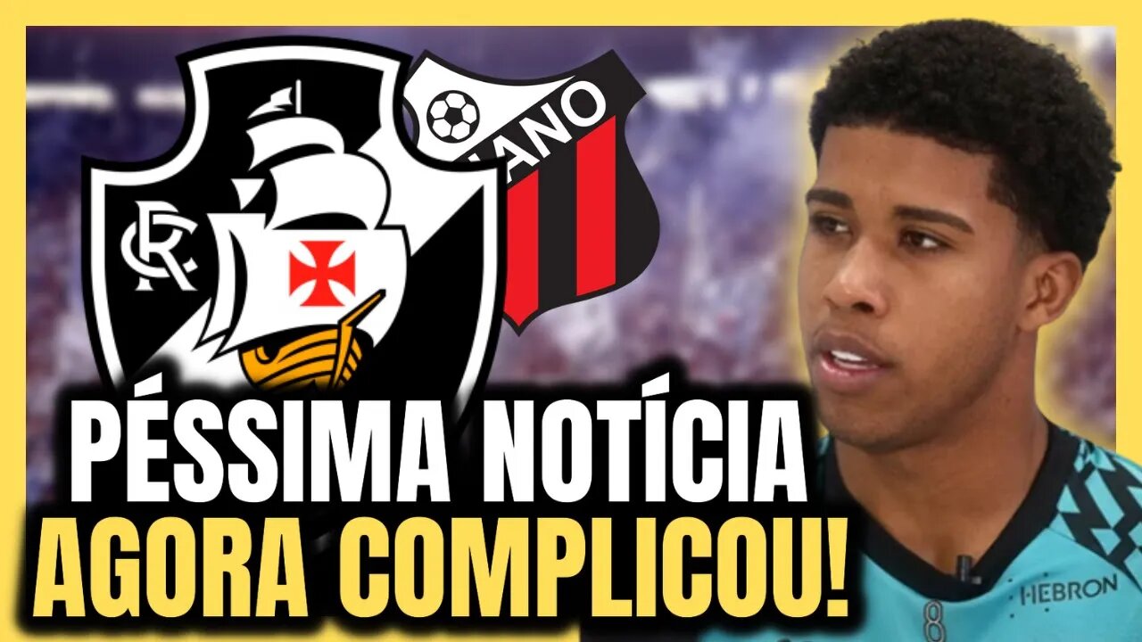 URGENTE! MUITO COMPLICADO A SITUAÇÃO! VASCO CONFIRMA| NOTÍCIAS DO VASCO