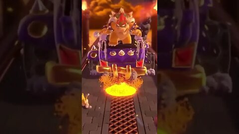 Mario 3D World First Bowser Boss Fight! #shorts