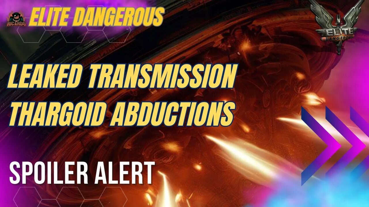 Tesreau and Tanner Intercepted Transmission - Elite Dangerous Thargoids