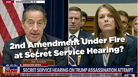 2nd Amendment Under Fire at Secret Service Hearing?