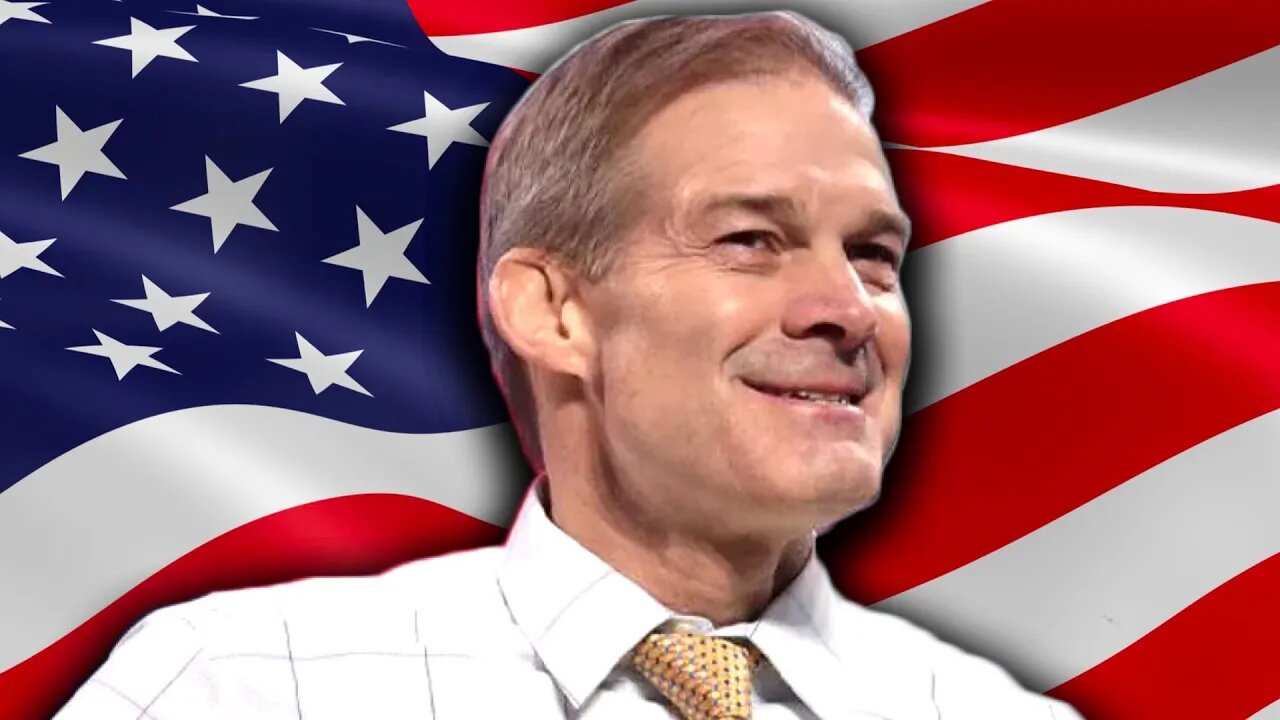 BREAKING: JIM JORDAN SHOCKS THE WORLD!