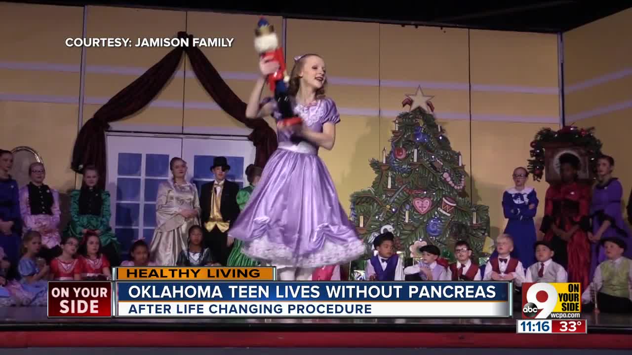 Oklahoma teen lives without pancreas