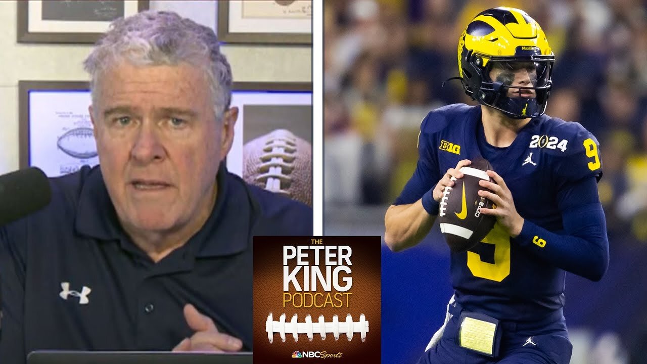 How many quarterbacks will go top-10 in the 2024 NFL Draft? | Peter King Podcast | NFL on NBC